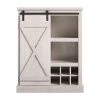 Bayshore Heights Rustic White Bar Cabinet by Ameriwood Home