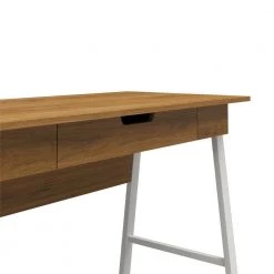 Ormond 45.94 in. Walnut Computer Desk with Drawer by Ameriwood Home -Deals HOMESTYLES Store walnut ameriwood home computer desks hd79387 4f 1000