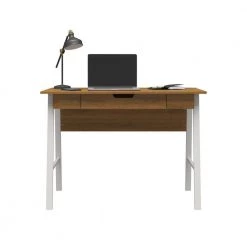 Ormond 45.94 in. Walnut Computer Desk with Drawer by Ameriwood Home -Deals HOMESTYLES Store walnut ameriwood home computer desks hd79387 c3 1000
