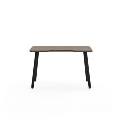 Brooklyn 47.5 in. Rectangular Dark Wood Walnut Wood Laptop Desk by HOMESTYLES -Deals HOMESTYLES Store walnut homestyles writing desks 1001 16 1f 1000