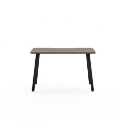 Brooklyn 47.5 in. Rectangular Dark Wood Walnut Wood Laptop Desk by HOMESTYLES