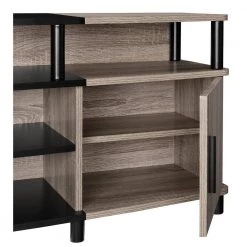 Windsor 63 in. Weathered Oak Particle Board TV Stand Fits TVs Up to 70 in. with Storage Doors by Ameriwood Home 15 Windsor 63 in. Weathered Oak Particle Board TV Stand Fits TVs Up to 70 in. with Storage Doors by Ameriwood Home -Deals HOMESTYLES Store weathered oak ameriwood home tv stands hd26877 1f 1000