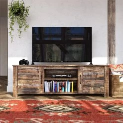 Mescal 65.35 in. Weathered Oak TV Stand for TV's up to 70 in. by Ameriwood Home -Deals HOMESTYLES Store weathered oak ameriwood home tv stands hd28383 31 1000