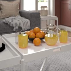 Merchiston Coffee Table with Removable Tray Top, White by Ameriwood Home -Deals HOMESTYLES Store white ameriwood home coffee tables hd01614 1f 1000