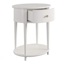 Abelia 21.6 White Round End Table with Drawer and Shelf by Ameriwood Home 15 Abelia 21.6 White Round End Table with Drawer and Shelf by Ameriwood Home -Deals HOMESTYLES Store white ameriwood home end side tables hd12622 77 1000