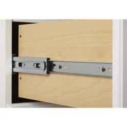 74 in. H x 36 in. W x 15 in. D Trailwinds White 2-Door/2-Drawer Freestanding Storage Cabinet by Ameriwood Home -Deals HOMESTYLES Store white finish ameriwood home accent cabinets hd40050 fa 1000