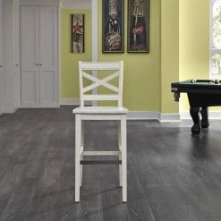 Seaside Lodge 30 in. White Bar Stool by HOMESTYLES -Deals HOMESTYLES Store white homestyles bar stools 5523 88 31 1000