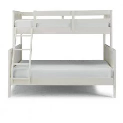 Naples Off White Twin Over Full Bunk Bed by HOMESTYLES -Deals HOMESTYLES Store white homestyles bunk beds 5530 55 1f 1000