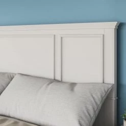 Naples White Queen Headboard by HOMESTYLES -Deals HOMESTYLES Store white homestyles headboards 5530 501 4f 1000