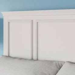 Naples White Queen Headboard by HOMESTYLES -Deals HOMESTYLES Store white homestyles headboards 5530 501 fa 1000