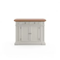 Americana White Kitchen Island With Drop Leaf by HOMESTYLES -Deals HOMESTYLES Store white homestyles kitchen islands 5002 94 d4 1000