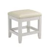 Naples White Vanity Bench by HOMESTYLES