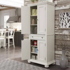 Dover White Kitchen Pantry by HOMESTYLES 21 Dover White Kitchen Pantry by HOMESTYLES -Deals HOMESTYLES Store white homestyles pantry cabinets 5427 69 1f 1000