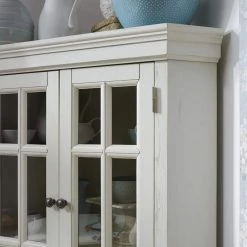 Seaside Lodge White Corner Pantry by HOMESTYLES -Deals HOMESTYLES Store white wash homestyles pantry cabinets 5523 68 fa 1000