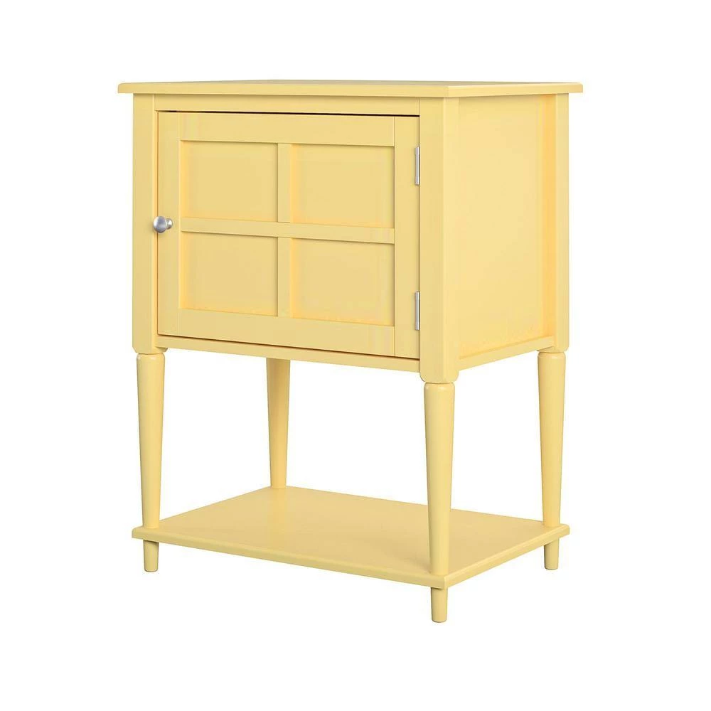 Gwyneth 28.3 in. Yellow Accent Table by Ameriwood Home 2 Gwyneth 28.3 in. Yellow Accent Table by Ameriwood Home - Image 2