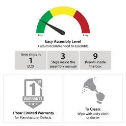 Abelia 21.6 in. Pale Yellow Round End Table with Drawer and Shelf by Ameriwood Home -Deals HOMESTYLES Store yellow ameriwood home end side tables hd36795 fa 1000